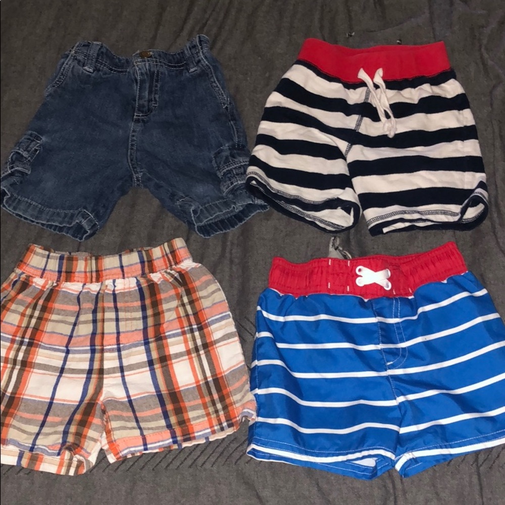 4 for $20! 12-18M boys shorts and bathing suit!